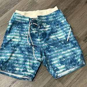 LULULEMON - Swimsuit trunks tidal stripe, size 32